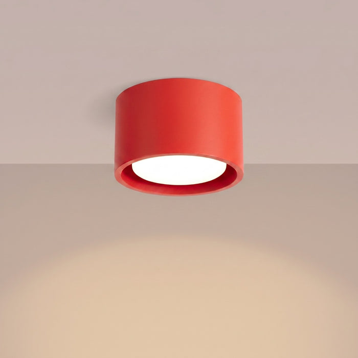 SOLLUX SL.2478 Plafón MODO 1 rojo Gx53