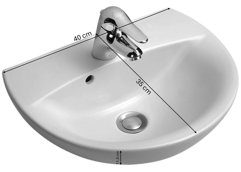 JACOB DELAFON E4152-00 OLA Lavamanos 45x35cm Blanco