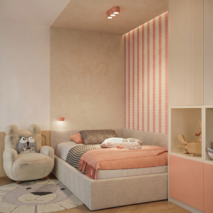 SOLLUX SL.2621 Aplique de pared AURA melocotón Gx53