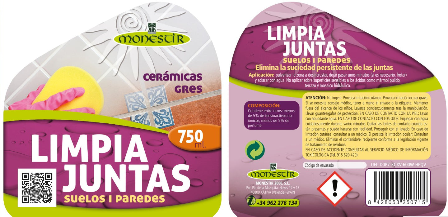 MONESTIR CITY06BC Limpiajuntas 0,75L