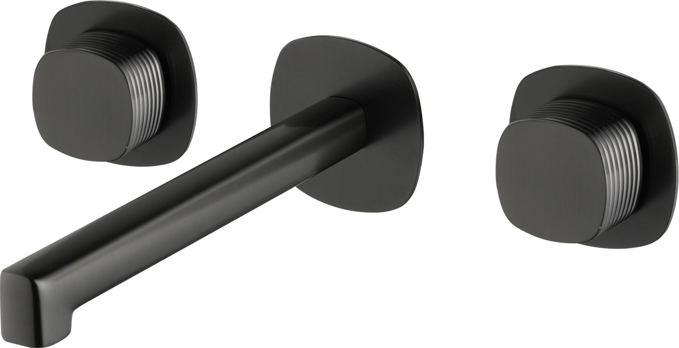 IMEX BPF065/BGM FIRENZE-SASSARI Bimando Lavabo Empotrado Black Gun Metal