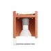 SOLLUX SL.2094 Plafón Orbis 2 Ocre Rojo