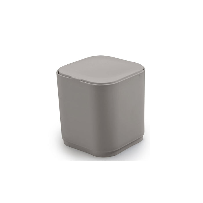 GEDY 63086600300 SEVENTY Papelera De Mesa Con tapa Beige