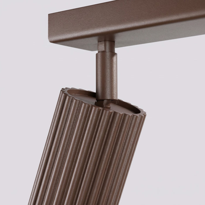 SOLLUX SL.2375 Plafón KARBON 4L marrón