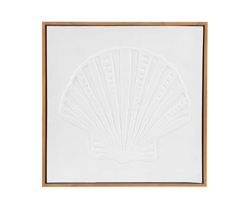ANDREA HOUSE AX25101 Cuadro Abstracto Shell 40X40Cm