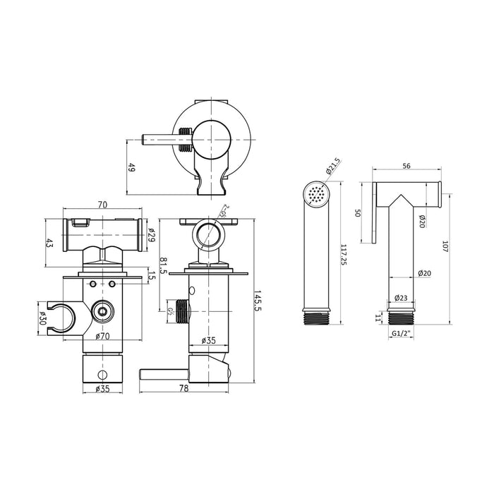 PRESTO 8637899 Nox inodoro Inox