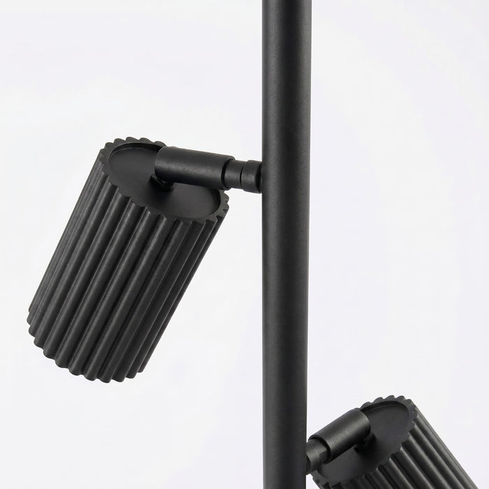 SOLLUX SL.2016 Lámpara de pie KARBON 3 negro