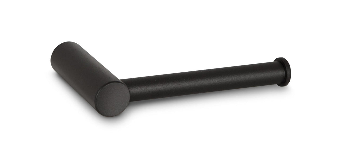 BELTRAN 10283 AMSTERDAM Straight Black Textured Paper Towel Holder