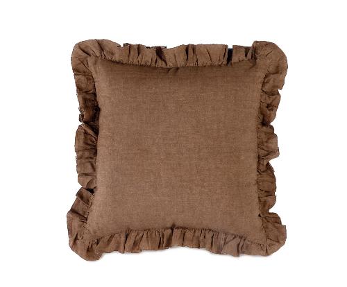 ANDREA HOUSE AX22117 Cojín Cocoa Lino/Algodón 45X45Cm