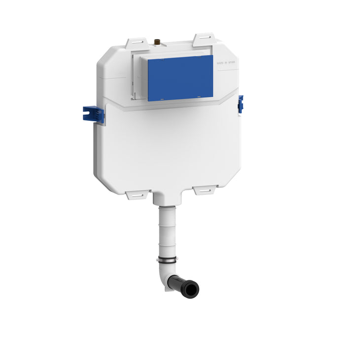PRESTO 87295 Cisterna empotrada doble descarga Blanco