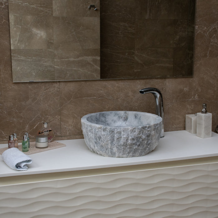 FORZINI FZ-GR/OC-MB-106 FLORA Lavabo de mármol Gris