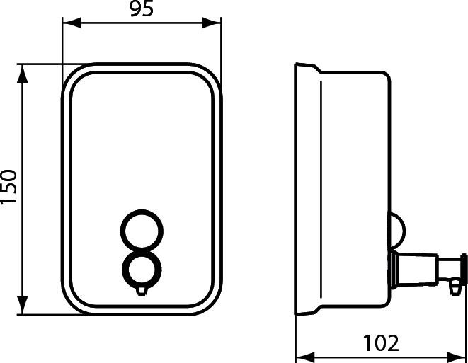 IDEAL STANDARD A9109MY IOM Dispensador De Jabón 500 ml