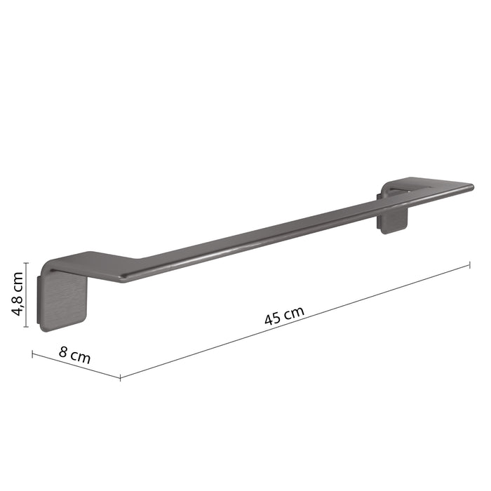 GEDY A9214581000 IL GIGLIO Toallero 45 cm gun metal