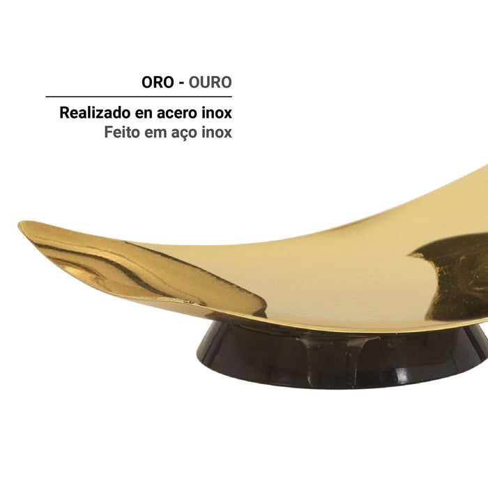GEDY EE118700000 ELETTRA Gold Soap Dish