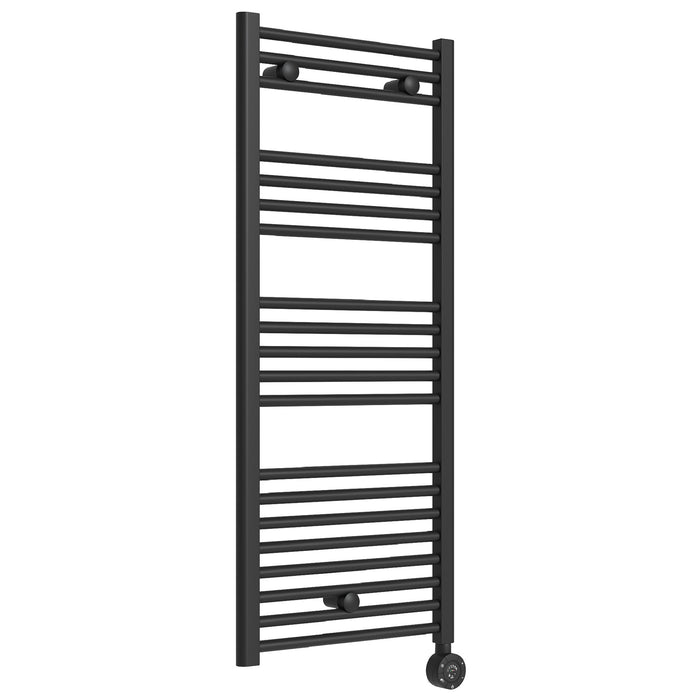 LAZZARINI 392186 BORMIO DECO Radiador Eléctrico 500x1200 mm Negro Mate