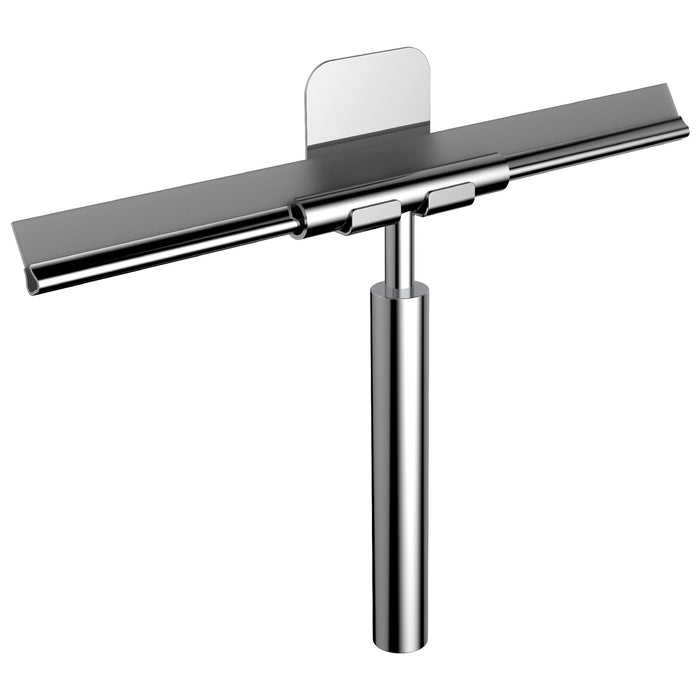GEDY 56991300004 THOR Set Limpiacristales y percha cromo