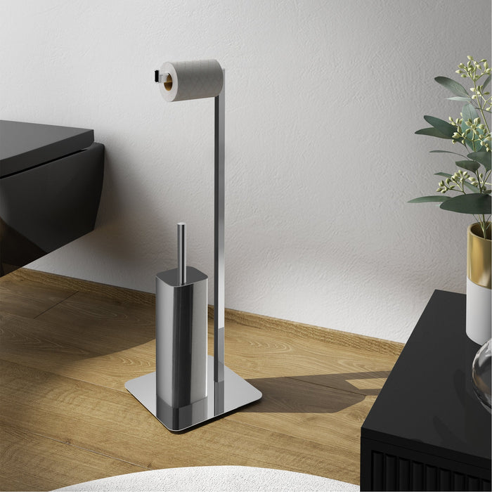 GEDY 13321300000 FELIX Toallero y Columna De Pie Cromo