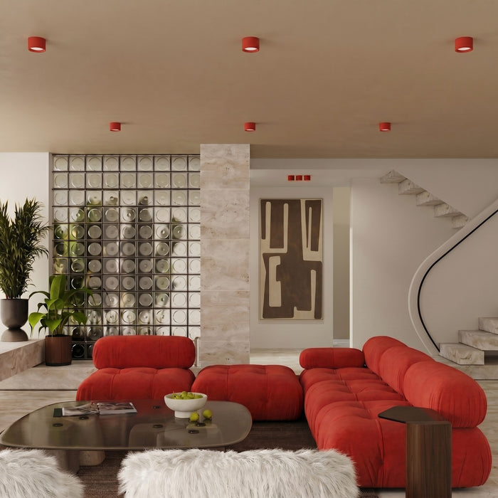 SOLLUX SL.2478 Plafón MODO 1 rojo Gx53