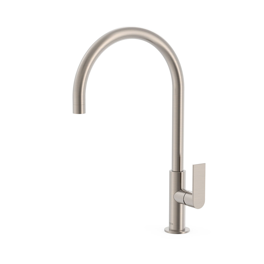 TRES 20044002AC KITCHENS Single-lever kitchen faucet steel