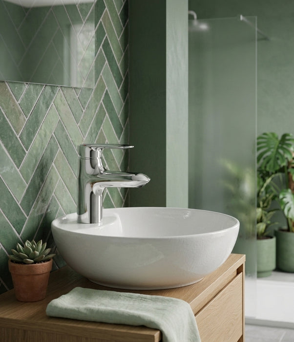 JACOB DELAFON E99984-CP KUMIN Grifo Lavabo Monomando Cuerpo Liso