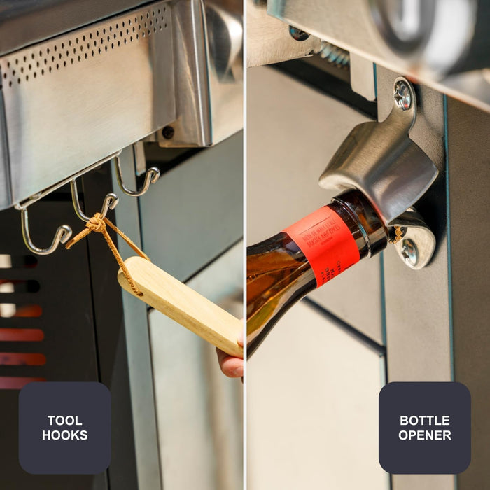 BLACK + DECKER BXOG7200E Barbacoa 2 A Gas Quemadores