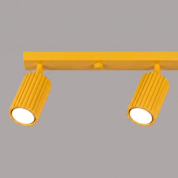 SOLLUX SL.2361 Plafón KARBON 4L amarillo