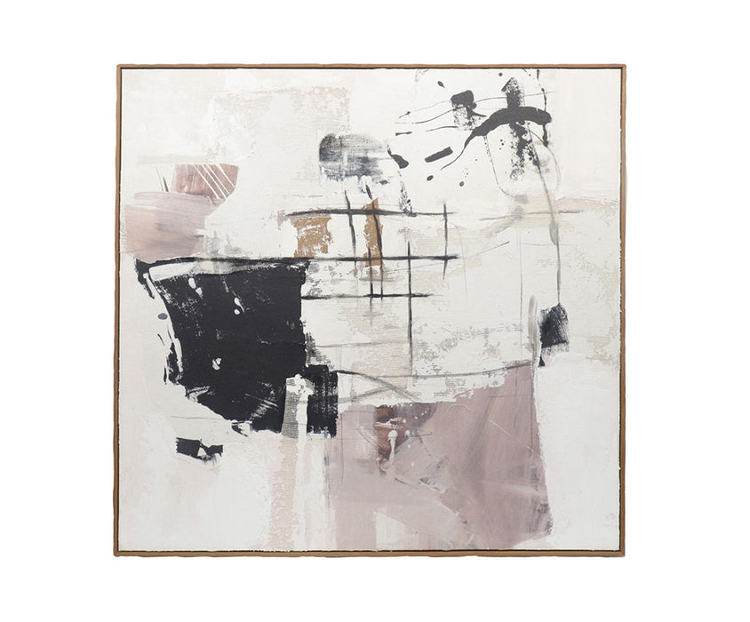 ANDREA HOUSE AX76081 Cuadro Abstracto Nicoya 100X100Cm