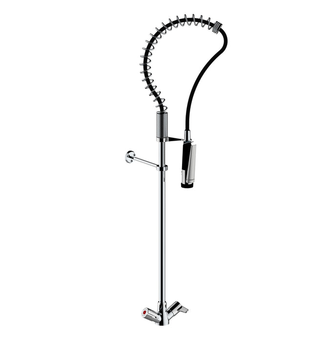 PRESTO 70812 Columna industrial mezcladora bimando Cromo