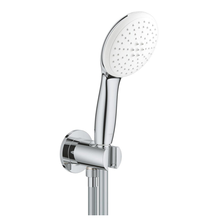 GROHE 26 406 003 TEMPESTA 110 Conjunto de ducha con soporte, 2 chorros (Rain, Jet) Cromo
