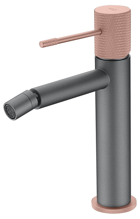 IMEX BDD038-2GC LINE Grifo de Bidé Gris Champagne