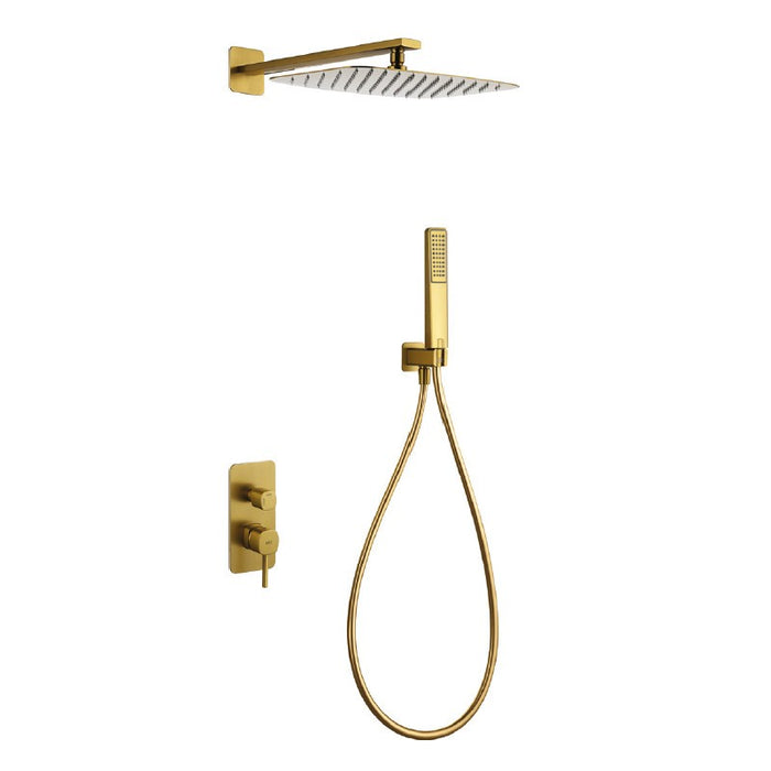 IMEX GPT064/OC TOSCANA-AREZZO Monomando Conjunto Empotrado Oro Cepillado