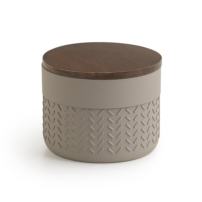 GEDY TH038300000 THEA Tarro contenedor gris-natural oscuro