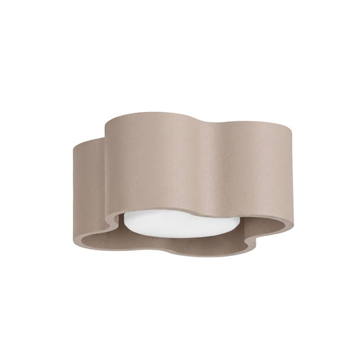 SOLLUX SL.3333 Lámpara De Techo Ovio 1 Taupe Gx53