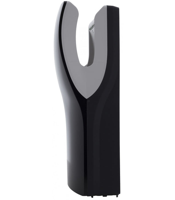 MEDICLINICS M14AB-DES-I DUALFLOW PLUS Secamanos Automático con Desagüe e Ionizador Negro