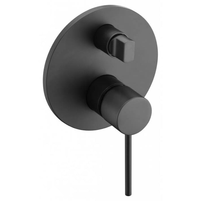 IMEX GPTS045/NG THALOS STICK Conjunto de Ducha Empotrado Monomando Negro Mate