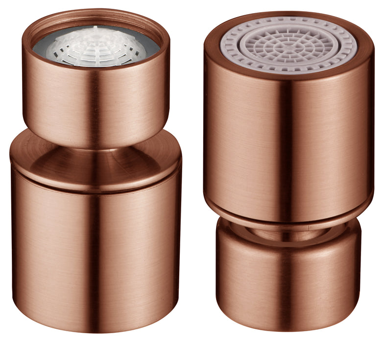 IMEX RR0031/ORC Aireador Con Rótula Oro Rosa Cepillado