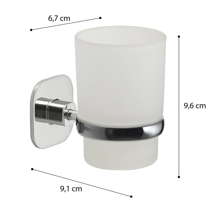 GEDY TE101300101 TEIDE Portacepillos Cromo