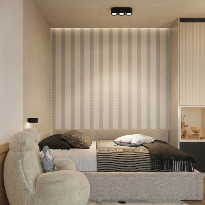 SOLLUX SL.2613 Aplique de pared AURA negro Gx53