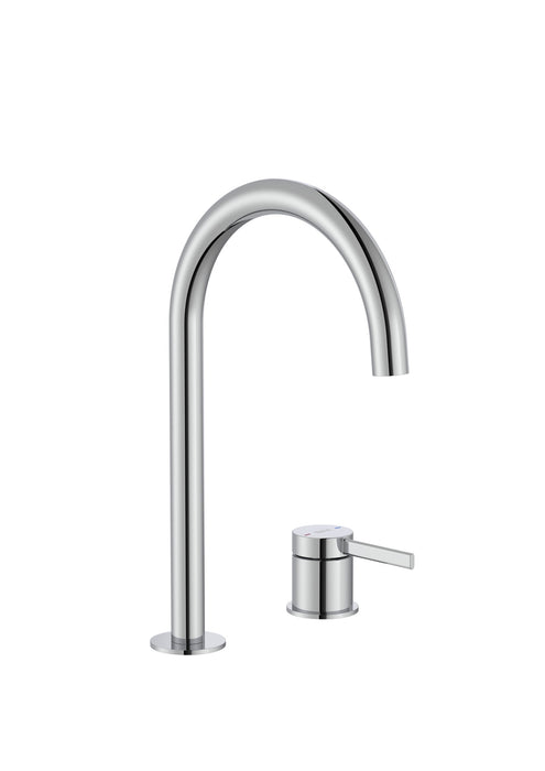 ROCA A5A389EC00 ONA Mezclador Lavabo con Maneta de Repisa Cromo