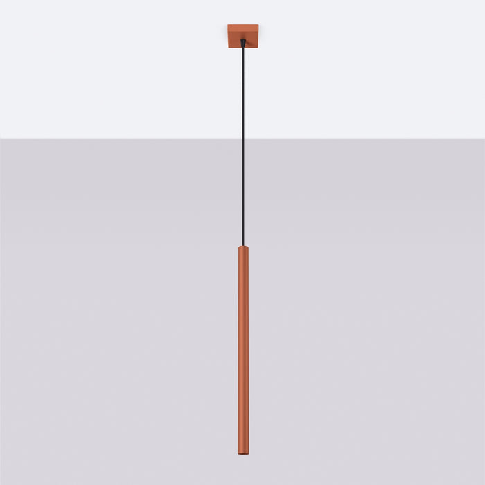 SOLLUX SL.1524 Lámpara colgante PASTELO 1 rojo ocre ocre rojo