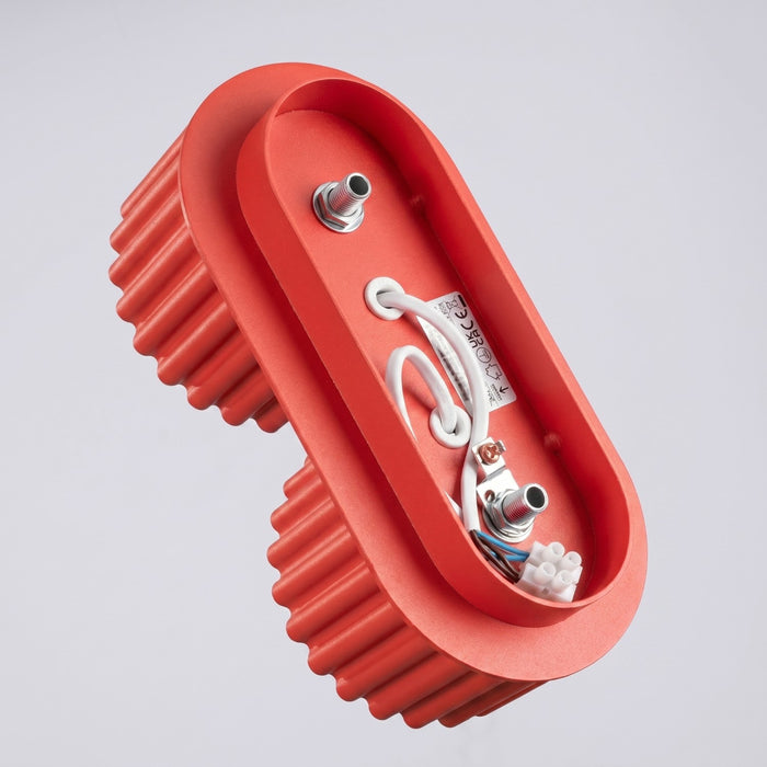 SOLLUX SL.2422 Plafón AURA 2 rojo Gx53
