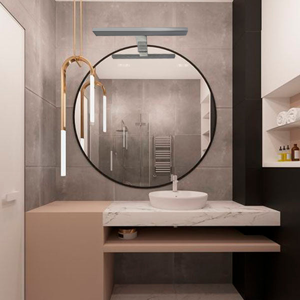 ARCOBAÑ 20AL45C  Aplique Led Espejo Aluminio 45cm