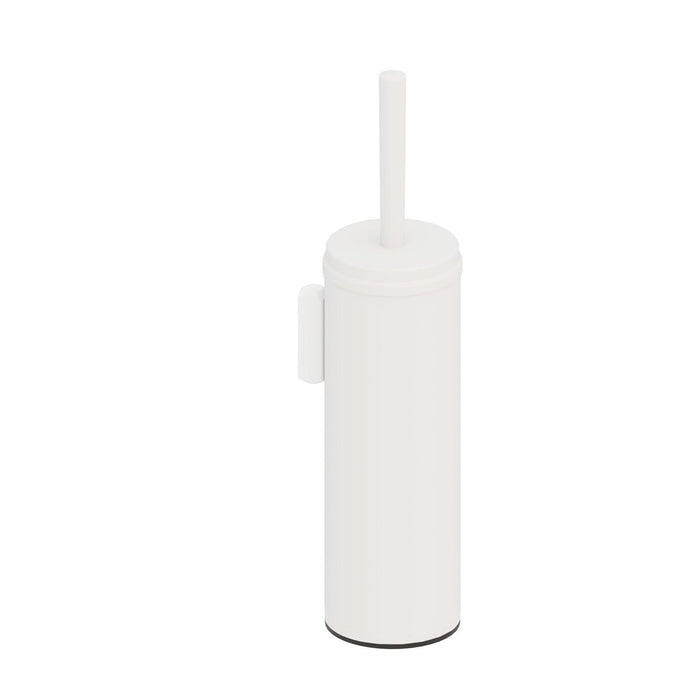 BELTRAN 72103 COMPLEMENTS Cylindrical Toilet Brush Holder To Hang Wall White