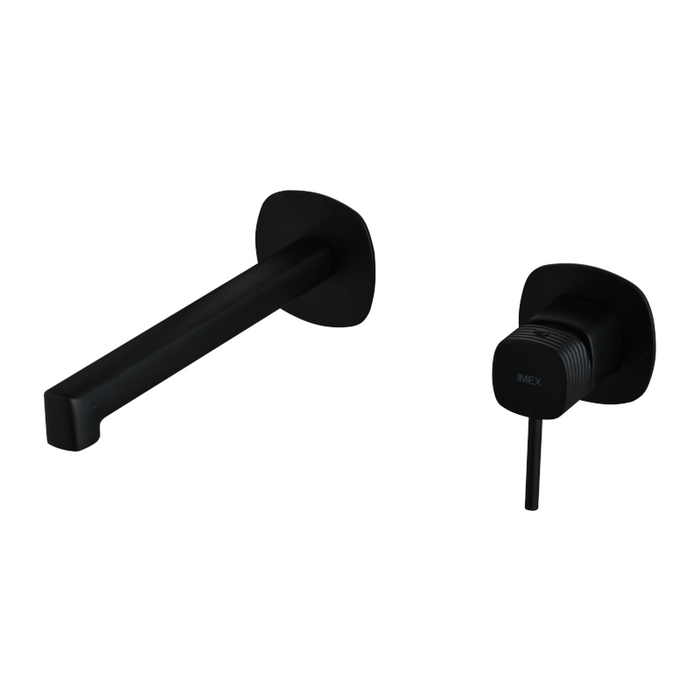 IMEX GLF065/NG FIRENZE-SASSARI Monomando Lavabo Empotrado Negro