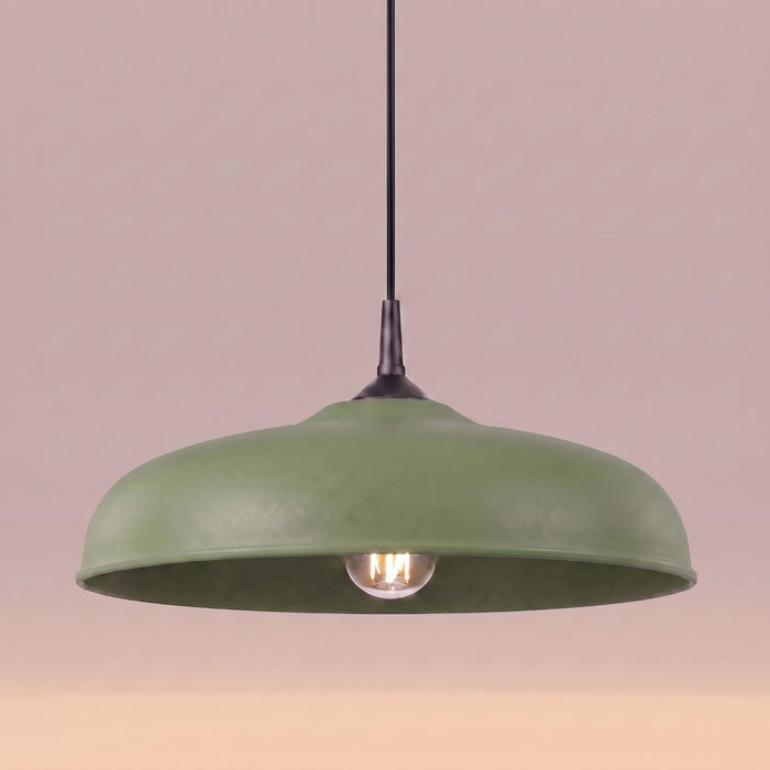 SOLLUX SL.2065 Lámpara Colgante Gina Verde Oliva