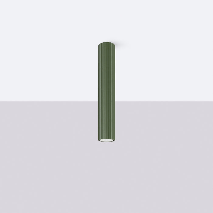 SOLLUX SL.1609 KARBON Lámpara De Techo 40 Verde Oliva