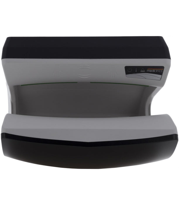 MEDICLINICS M14AB-DES DUALFLOW PLUS Secamanos Automático con Desagüe Negro