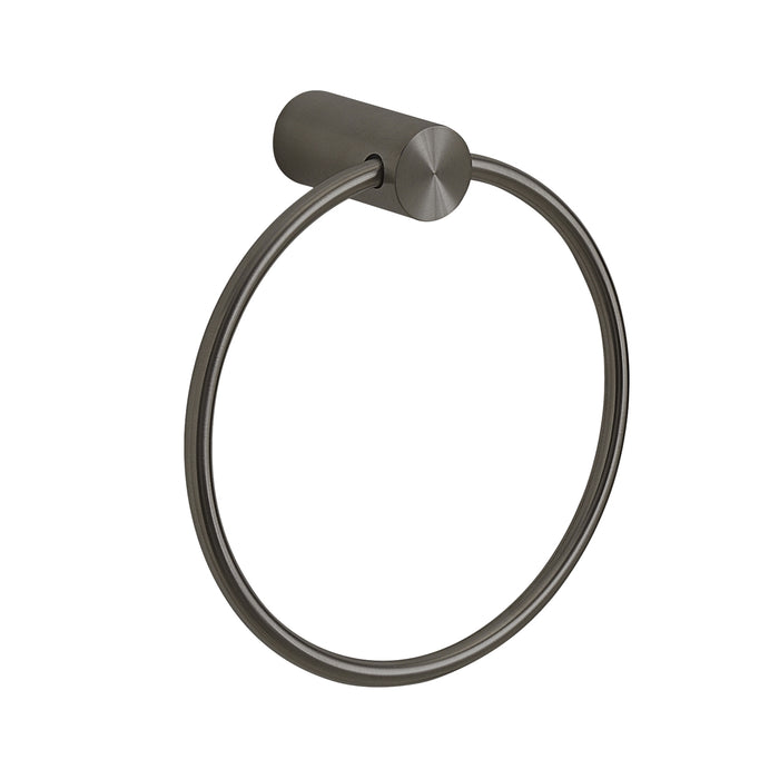 GEDY AN708100100 ANDE Toallero argolla gun metal