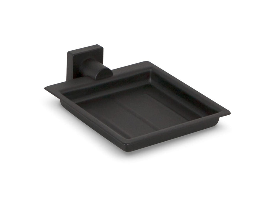 BELTRAN 10856 PRAGA Black Soap Dish