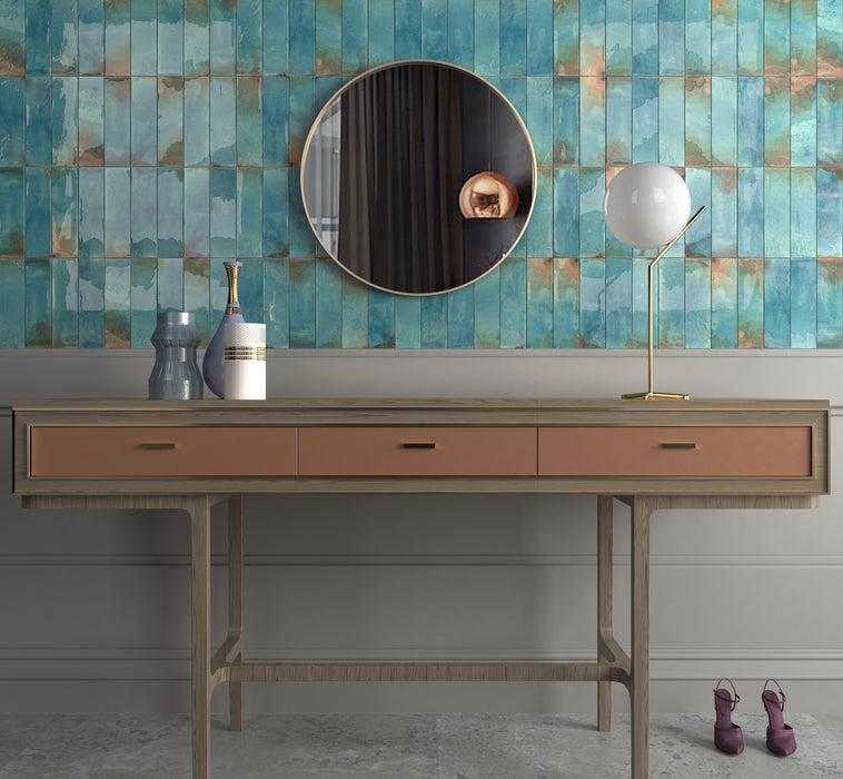 DUNE GRANADELLA CIELO 6,4x22,3 Porcelánico Esmaltado